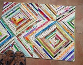 LARGE Upcycled Selvage Bath Mat Rug