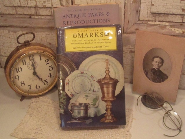 Antique Collectors Books - Set of 2 - Dictionary of Marks & Antique Fakes and Reproductions