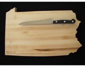 Pennsylvania Cutting Board Customized Cheese Boards by Woodbob.com