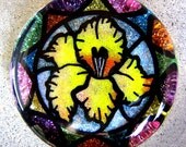 Glitter Gladiolus Paperweight