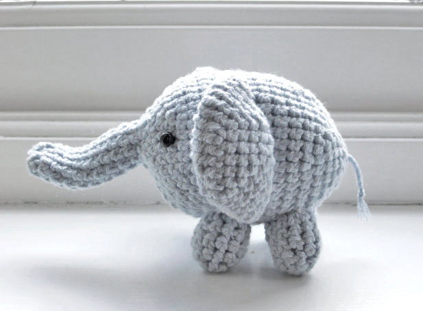 Plushie Elephant - crocheted amigurumi