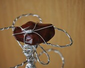 Jewelry Tree - Wire and Tumbled Jasper