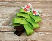 Christmas Tree Hair Clip