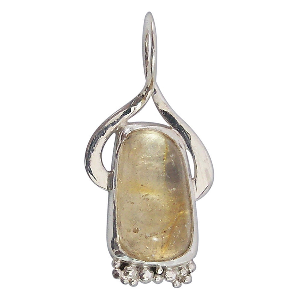 Amber Pendant set in Sterling Silver  pambg1937