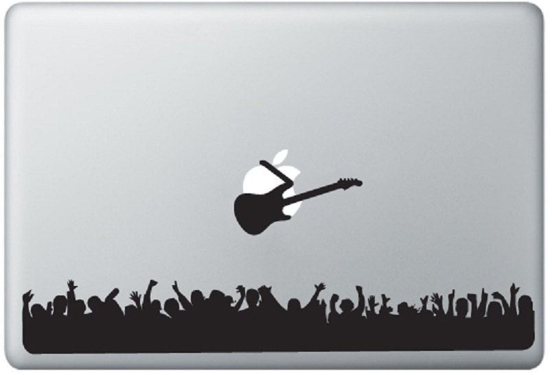 Rock Star Decal Mac Decals Macbook Sticker MacBook Decals Pro Air
