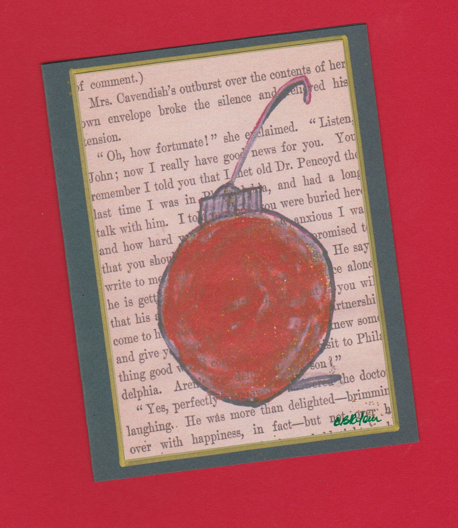 The Red Ornament Holiday Note Card