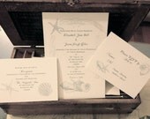 SeaShell Invitation Suite