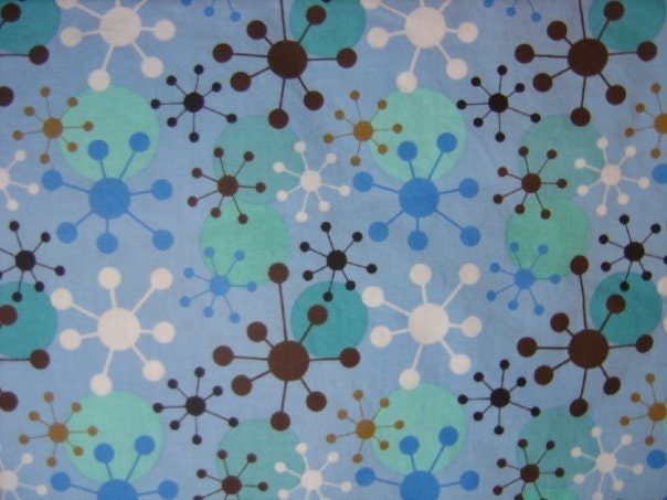 Boobin Nursing Cover in Blue Jacks and Dots Print