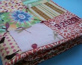 Baby Girl Quilt with Personalized Hand Embroidery by Dolce Dreams