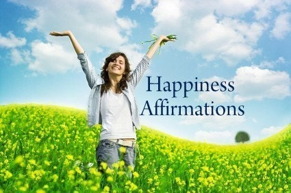 Happiness Affirmations. Affirmations to promote health and wellness. Listen anytime to boost a positive state of mind.
