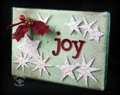 JOY Stars Christmas Canvas