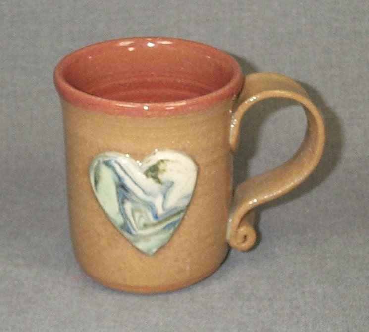 Original Hand Thrown Stoneware LOVE Mug 12 oz
