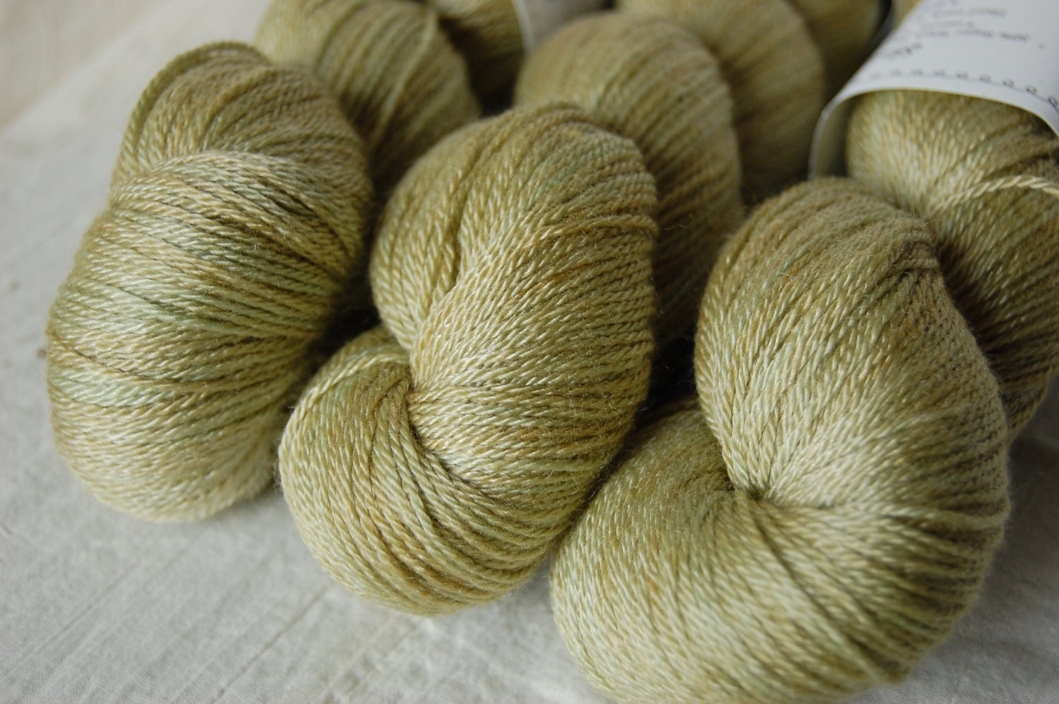 Shine: Merino Tencel Fingering Weight Yarn Stellar