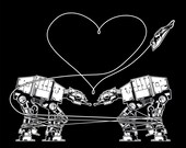 Large AT-AT Love T-Shirt