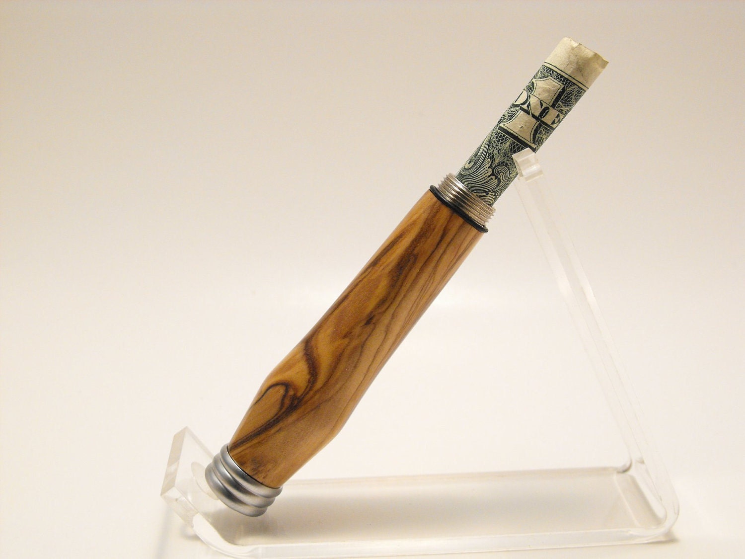 Hand Turned Secret Compartment Keychain
