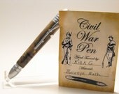 Buckeye Burl Civil War Pen Satin Finish