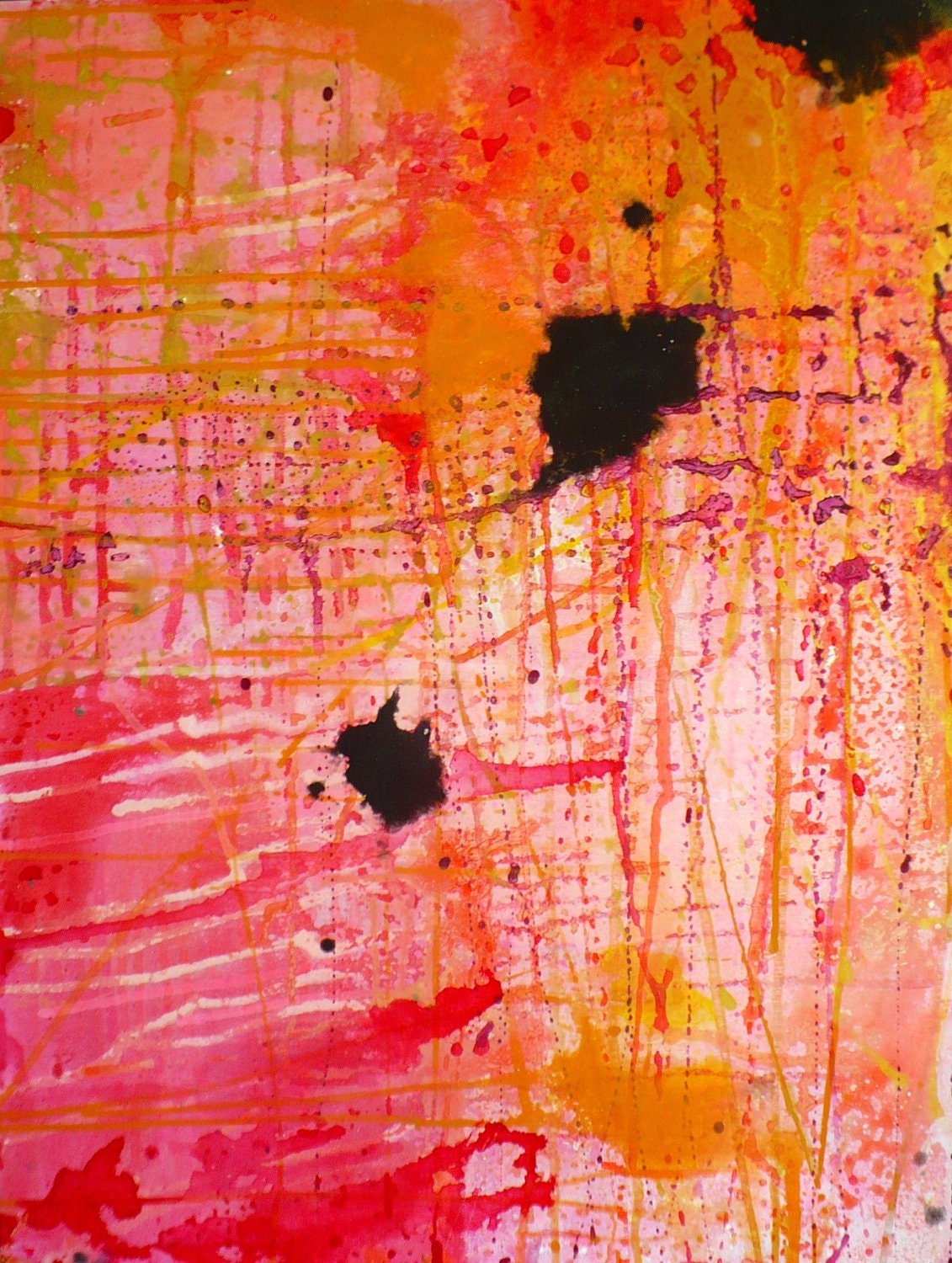 Original Abstract Painting 'Letting Go'