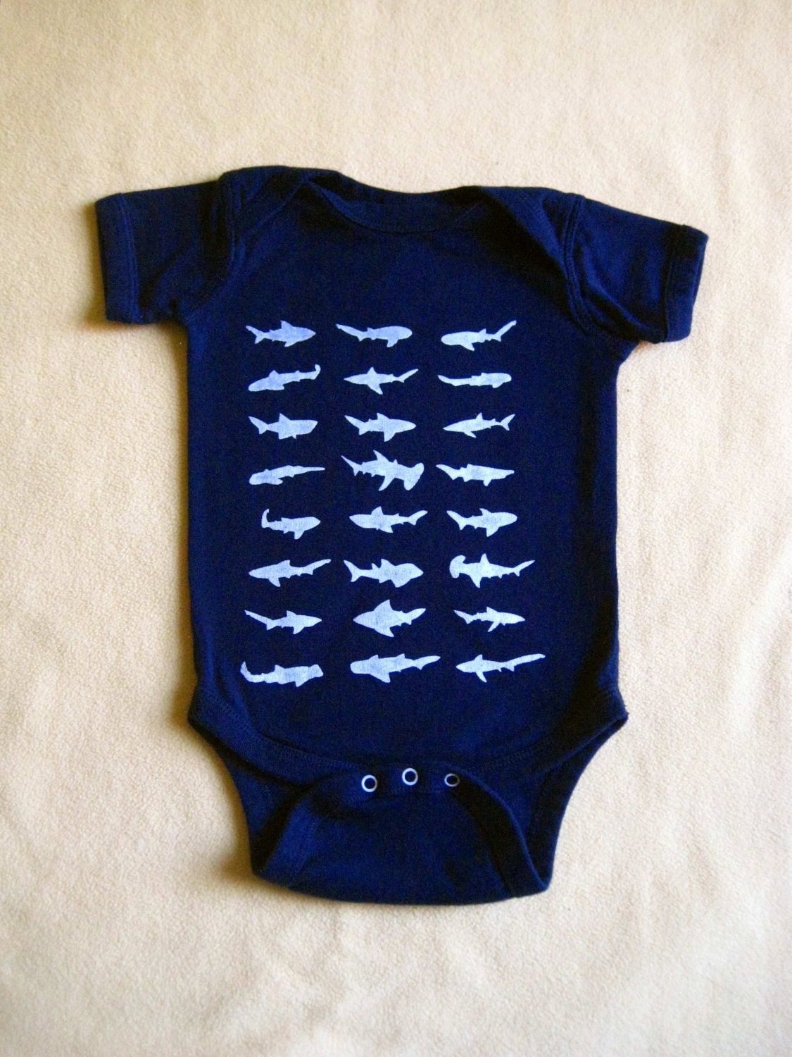 Shark Baby Bodysuit