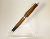 Cocobolo Designer Style Rollerball Pen with Satin Pearl Finish