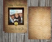 Thanksgiving Holiday Family Photo Card - Double Sided - Printable Uprint Il_170x135
