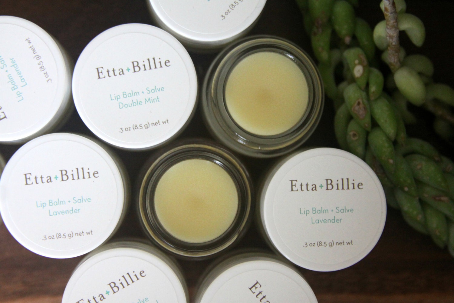 Lavender Lip Balm and Salve Certified Organic Ingredients