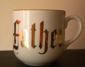 Vtge Oversized FATHER Mug