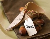6 Christmas/Holiday  name card/gift cones