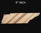 9" inch Tennessee State Shaped Cutting Board, Cheeseboard