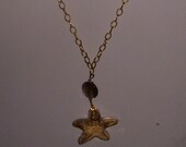 Swarovski Gold Starfish Necklace
