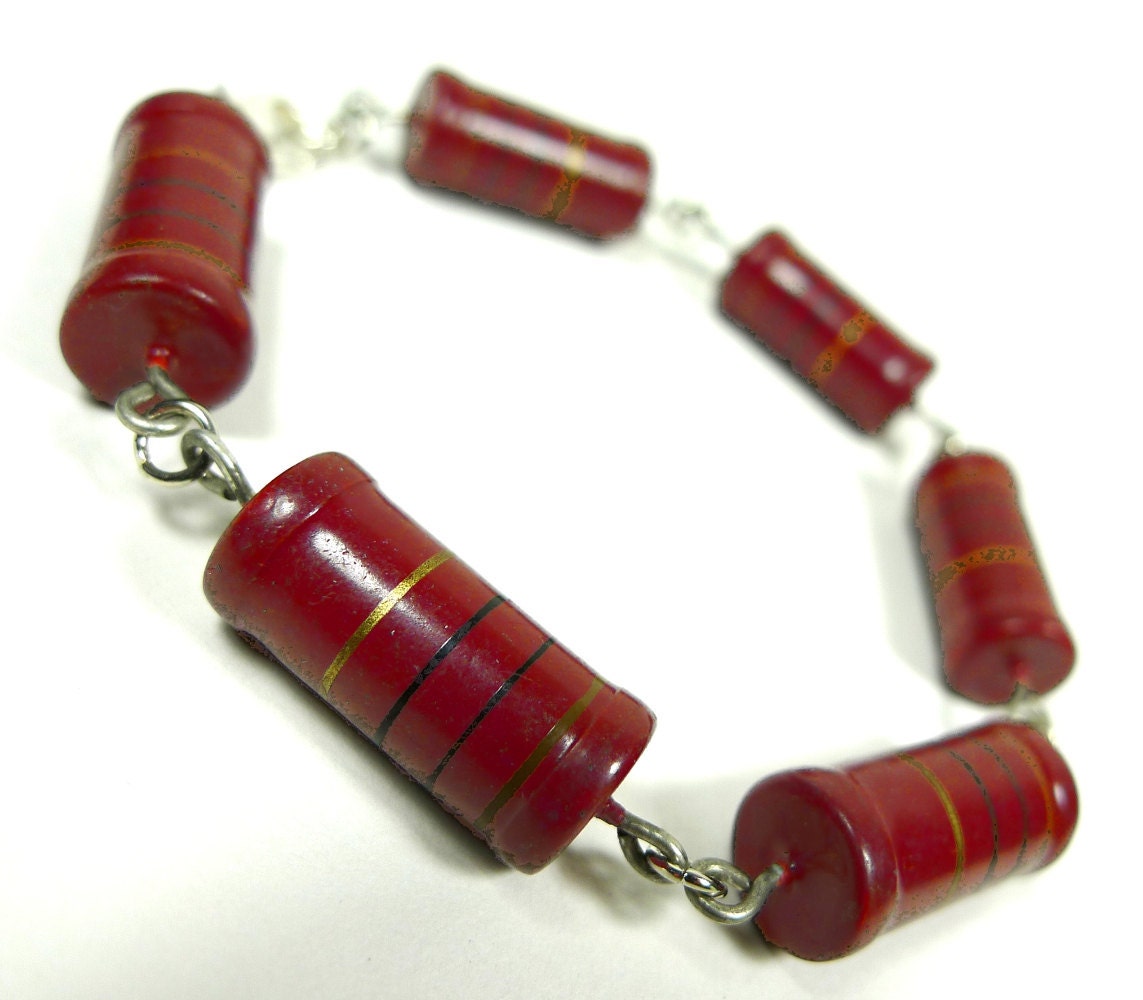 Big Red resistor bracelet