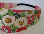 Reversible Headband Henrietta and Bubblegum Stripe