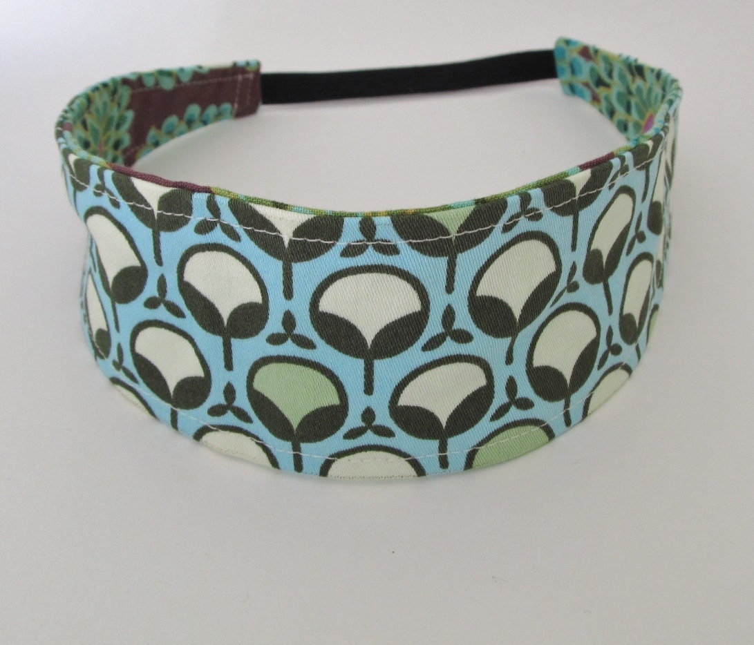 Reversible Fabric Headband Forest Mum