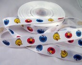Sesame Street Grosgrain Ribbon - 3 yards, 7/8"