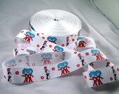 Cat in the Hat 1" Grosgrain Ribbon - 3 Yards