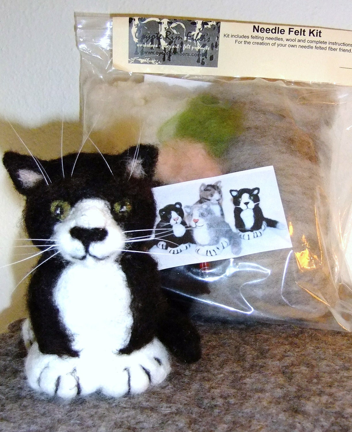 Needle Felt Kitty Kit