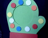 A Baseball Glove Photo Ornament.