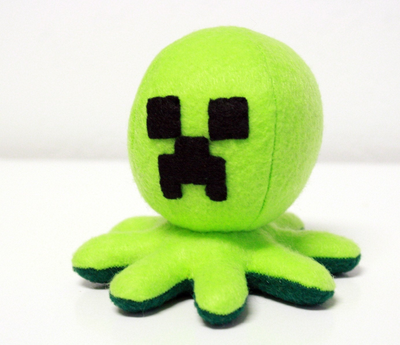 Creeper Minecraft octopus plushie - 4"