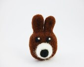 Bunny Bear Kitchen Magnet funny cute hybrid animal fridge