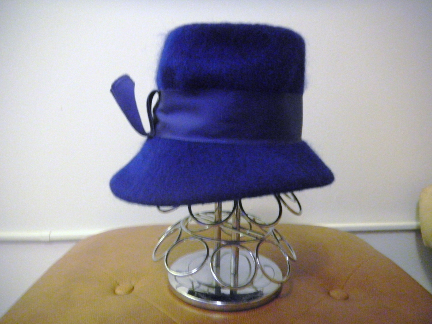 Vibrant Blue Felt Hat