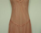 Vintage Dress, a Beautiful Delicate Powder Pink