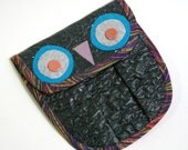 Eco Owl Coin Purse made from Fused Plastic Bags