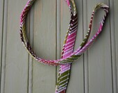 Multi colored chevron lanyard