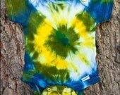 VISION - Tie Dye Organic Cotton Onesie - Newborn Size