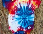 NOVA - Tie Dye Organic Cotton Onesie - Newborn Size
