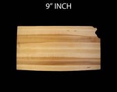9" inch Kansas State Shaped Cutting Board / Barboard