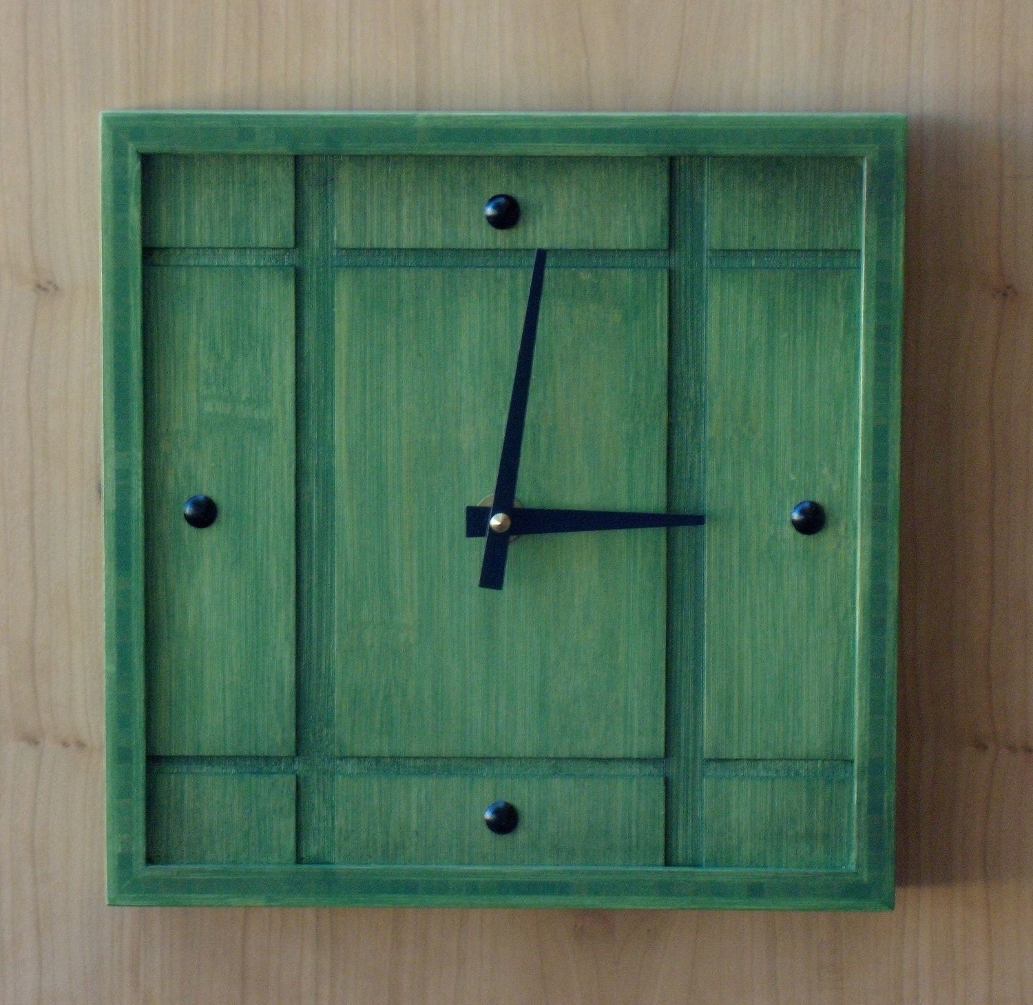 Bamboo Wall Clock - Eco-Friendly