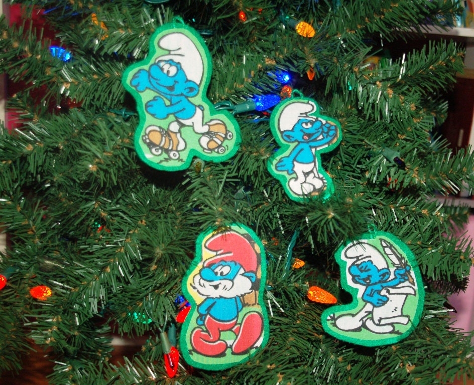 Smurf Christmas Ornament