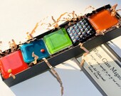 Fused Glass Magnets - Palette of Jewels