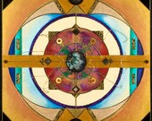Fine Art Glicee Print Connecting Heaven and Earth, Expansion 19x13
