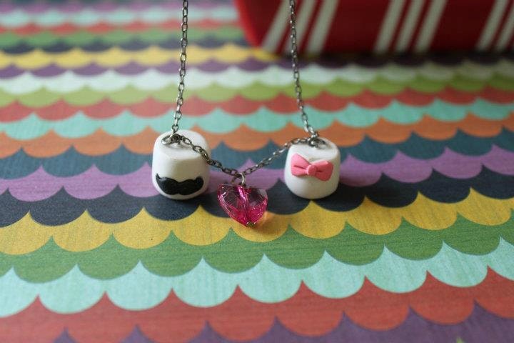 Marshmallow Love Necklace